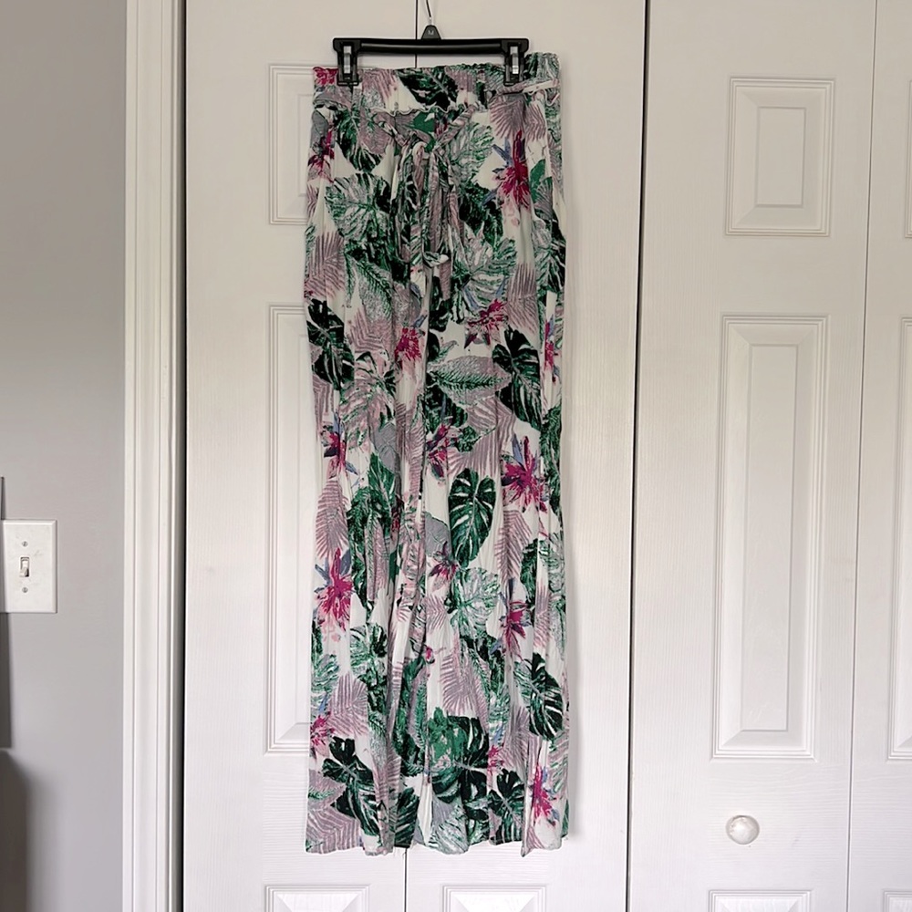 Floral Flowy Pants